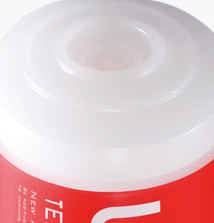 TENGA Soft Tube has an entrance that'll stretch to your size yet keep snug around you